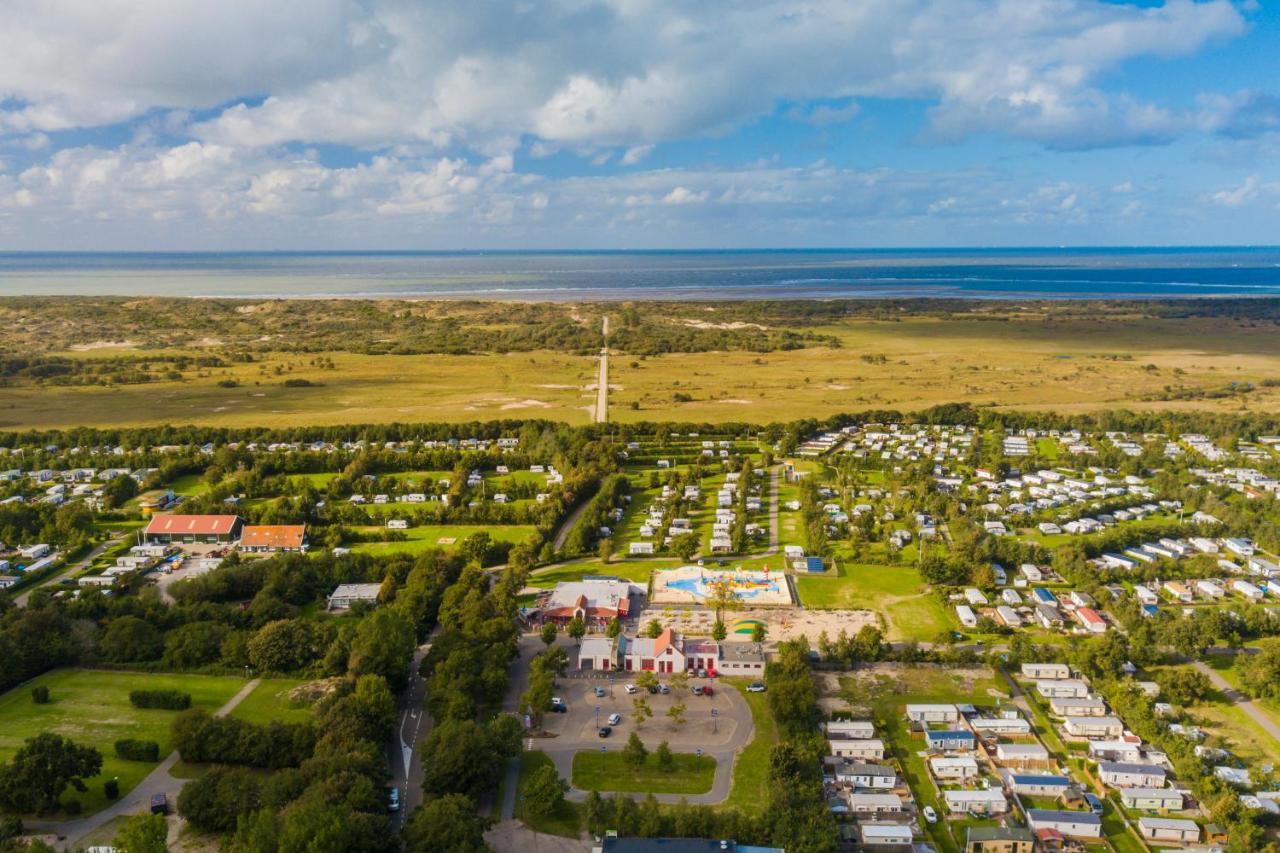 Camping De Duinhoeve Chalet Schelp Not For Companies ニーウ・ハームステーデ エクステリア 写真